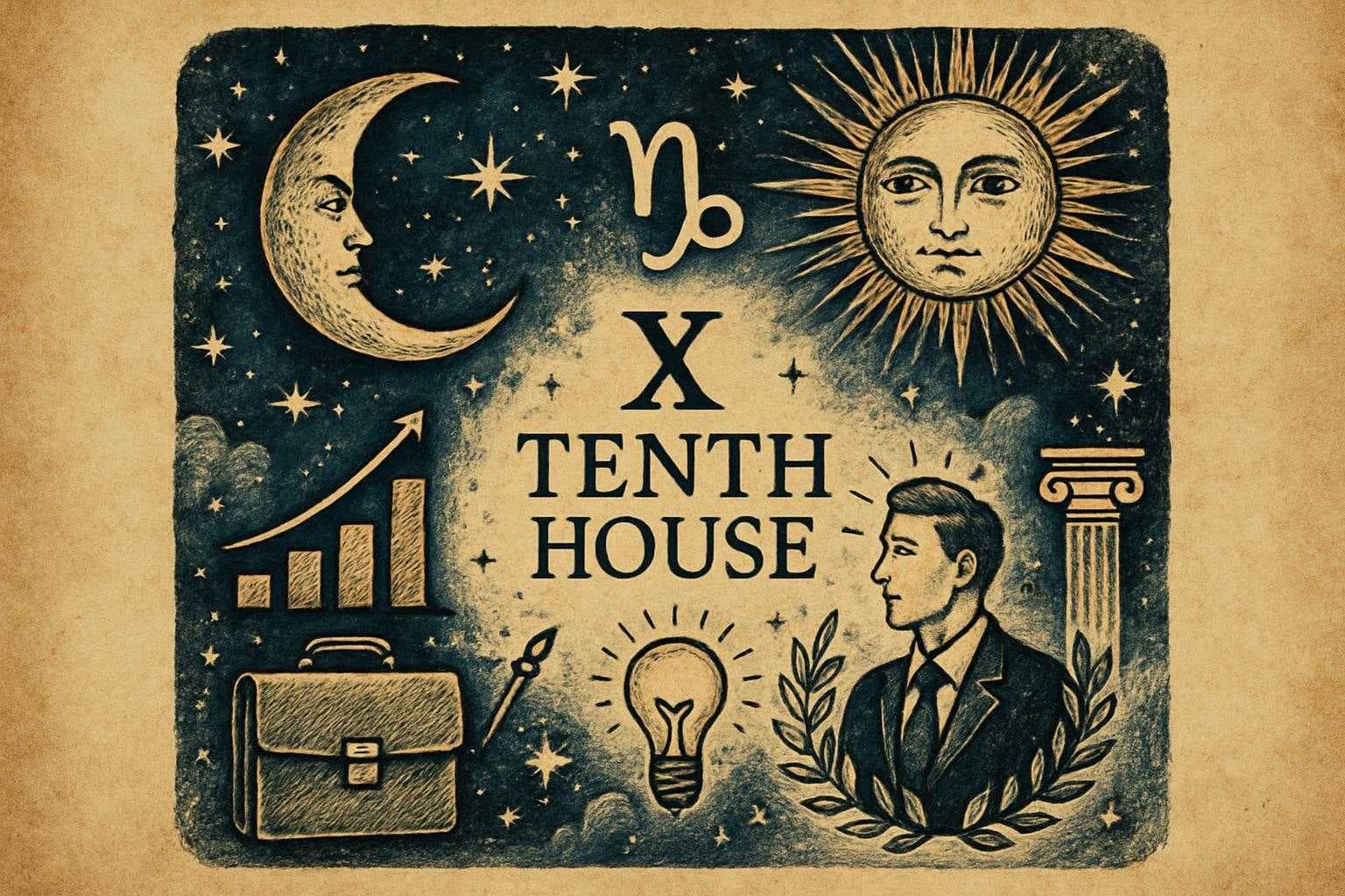 unlocking-the-tenth-house-your-cosmic-blueprint-for-career-success-and-social-status